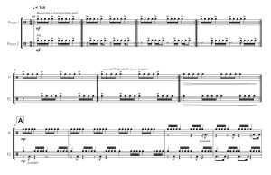 小东西  中级 打击乐二重奏总谱 有试听-云音圈