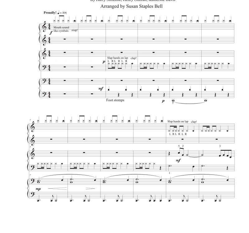 小鼓手男孩 三钢琴六手联弹  纸质版 有试听