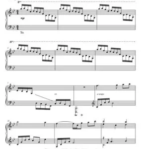 就像天上的露水一样 钢琴独奏 纸质版 有试听-云音圈