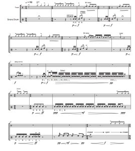 岁月河畔 高级 布鲁姆版 行进小军鼓+电子乐 合奏总谱 有试听-云音圈