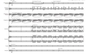 巴托克 神奇的满大人 高级 钟琴马林巴等 打击乐八重奏总谱 有试听-云音圈