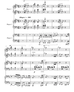 康康舞曲 六手联弹 纸质版 有试听-云音圈