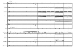 开始传输  初级 打击乐十三重奏总谱 有试听-云音圈