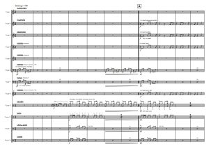 当世界碰撞 高级 打击乐十二重奏总谱 有试听-云音圈