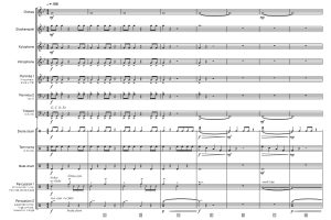 恶龙的结局  初级 打击乐十二重奏总谱 有试听-云音圈