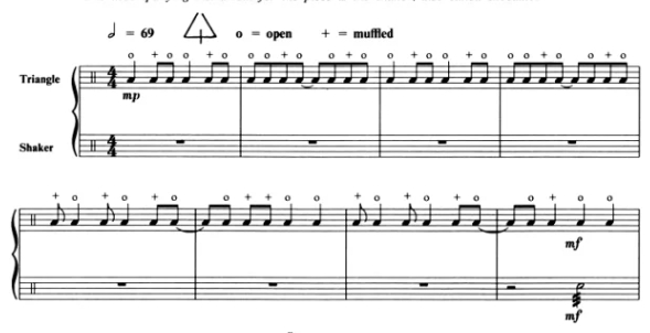 戈麦斯 民间舞曲4首 高级 打击乐二重奏总谱有试听