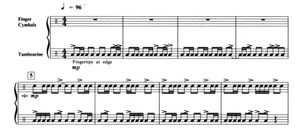 图片[2]-戈麦斯 民间舞曲4首 高级 打击乐二重奏总谱有试听