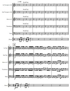 我们将震撼你 铜管五重奏总谱+分谱 有试听-云音圈