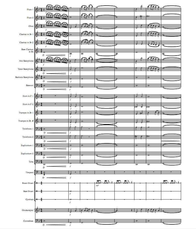 我的中国心 金山徹 管乐 总谱+分谱 有试听