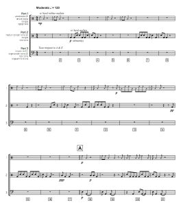 打弹珠 初级 斯劳森版 打击乐三重奏总谱 有试听-云音圈