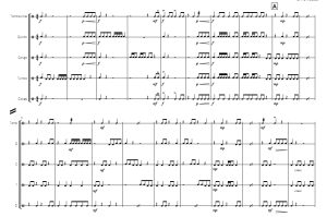 拿铁续杯 鲁德版 初级 打击乐五重奏总谱 有试听-云音圈