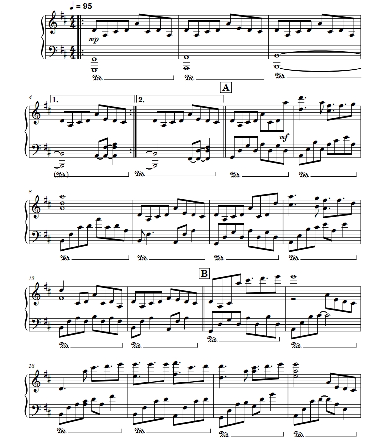 星辰安息之处  钢琴独奏 有试听