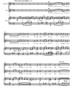 商品为SA 二声部合唱线谱 永记在心 汤普森版  童声女声合唱+钢琴谱 有试听-云音圈