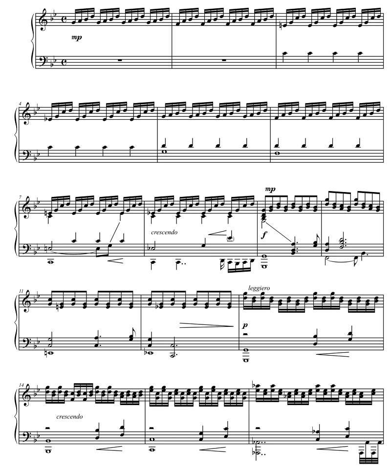 沃利斯的舞蹈 钢琴独奏谱 有试听