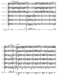 波莱罗舞曲 小号六重奏总谱+分谱 有试听-云音圈