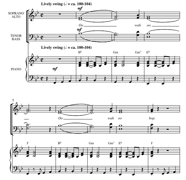 商品为SATB 四声部合唱线谱 热恋中的年轻人 阿特豪斯版  混声合唱谱 有试听