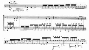 狂野花园  科佩斯基版 中级 无伴奏独奏 打击乐谱 有试听-云音圈