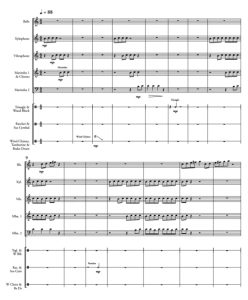 猫和老鼠 基弗版 中级 打击乐八重奏总谱 有试听-云音圈