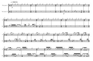 神化  中高级 打击乐二重奏总谱 有试听-云音圈