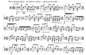 科佩斯基 Canned Heat 高级 无伴奏独奏 打击乐谱 有试听-云音圈