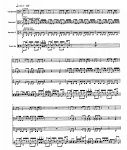 科佩茨基 太阳狂欢节 高级 打击乐六重奏总谱+分谱 有试听-云音圈