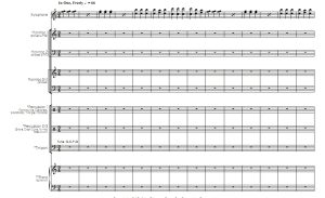 筷子圆舞曲  中级 木琴+打击乐八重奏 总谱 有试听-云音圈