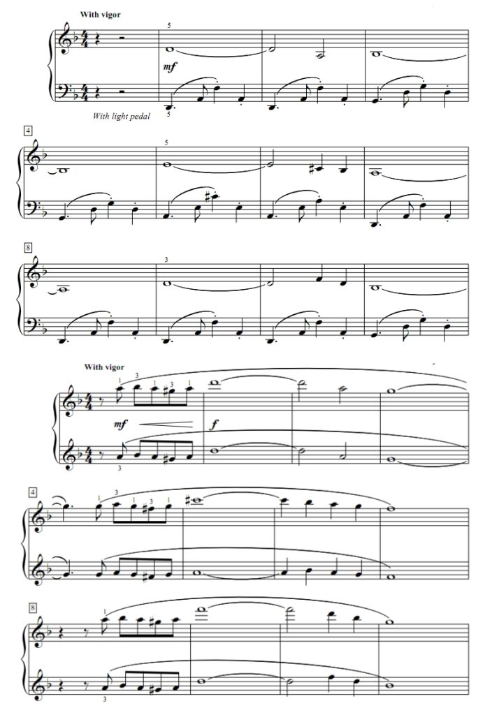 米勒 D 小调探戈 四手联弹 纸质版 有试听