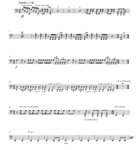 细菌 中级 无伴奏独奏 定音鼓谱 有试听-云音圈