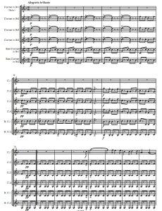 缆车 单簧管六重奏总谱+分谱 有试听-云音圈