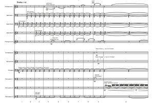 罗斯威尔1947 中-高级 打击乐十一重奏总谱 有试听-云音圈