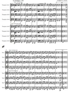 苏萨托舞曲3首 小号八重奏 总谱+分谱 有试听-云音圈