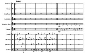 莱利 Bing, Bang, Bong! 初级 打击乐十重奏总谱+分谱 有试听-云音圈