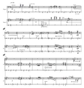 蓝色移动 高级 打击乐二重奏总谱 有试听-云音圈