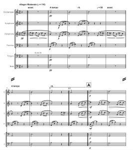 贝多芬 致爱丽丝 初-中级 打击乐重奏总谱 有试听-云音圈