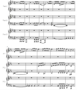 贝多芬第五交响曲 命运 第一乐章 六手联弹 简易版 有试听-云音圈