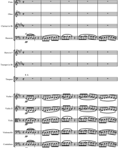 费加罗的婚礼 序曲 管弦乐 总谱+分谱 有试听-云音圈