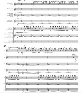 超立方体  中-高级 颤音琴马林巴等 打击乐七重奏总谱 有试听-云音圈