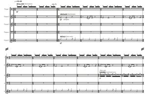 锲而不舍 中-高级 布鲁姆版 打击乐五重奏总谱 有试听-云音圈