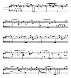 阳台  蒙克曼版 中级 四槌 独奏 马林巴谱 有试听-云音圈