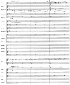 阿甘正传组曲  4级 管弦乐总谱+分谱 有试听-云音圈