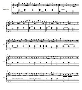 阿里郎狂想曲 钢琴独奏 有试听-云音圈