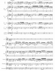 雨打芭蕉 民乐小合奏 总谱+分谱-云音圈