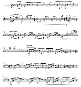 雪莉的哀歌 中级 贝尔 独奏 颤音琴谱 有试听-云音圈