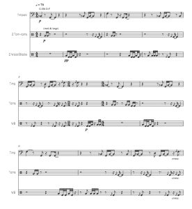 顶柜 中级  斯劳森版 定音鼓等 打击乐三重奏总谱 有试听-云音圈