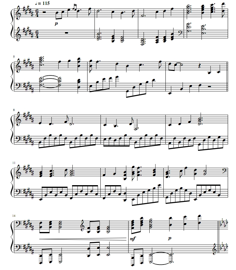 驯龙高手主题曲 钢琴独奏 有试听