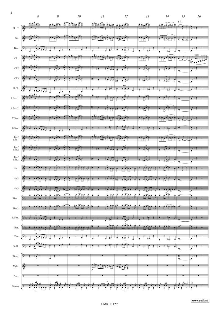 图片[2]-猫和老鼠  管乐  总谱+分谱