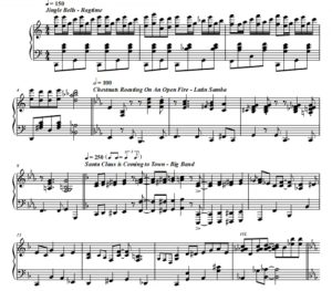 8首圣诞歌曲8种风格 爵士钢琴独奏 有试听-云音圈