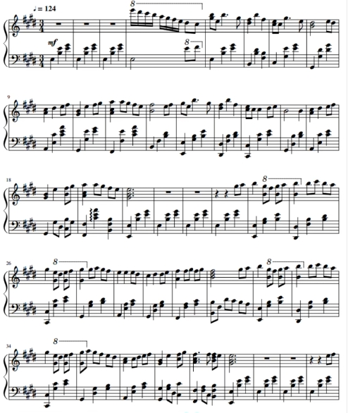 Always With Me 千与千寻 高级版 钢琴独奏 有试听