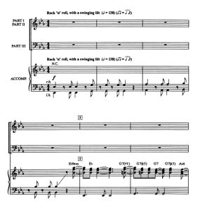 商品为SAB 三声部合唱线谱 Build Me Up Buttercup 放克版 混声流行合唱谱 有试听-云音圈