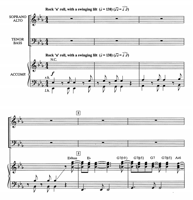 商品为SATB 四声部合唱线谱 Build Me Up Buttercup 放克版 混声流行合唱谱 有试听